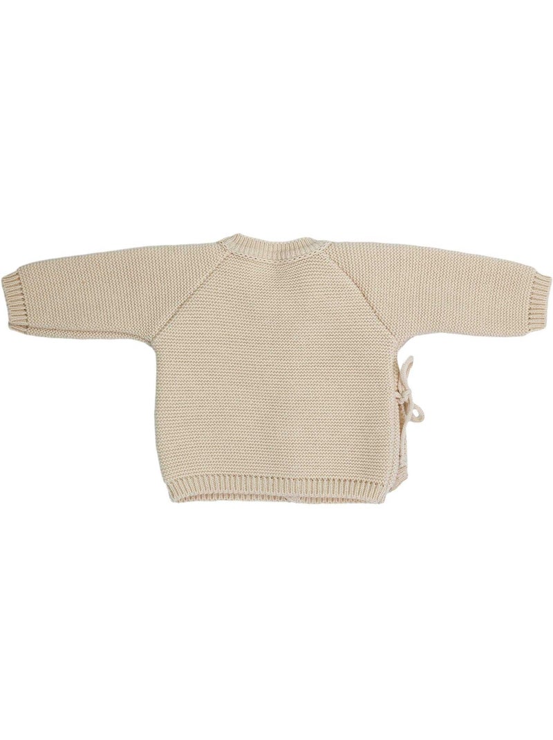 Brassière naissance en maille Beige - Kiabi