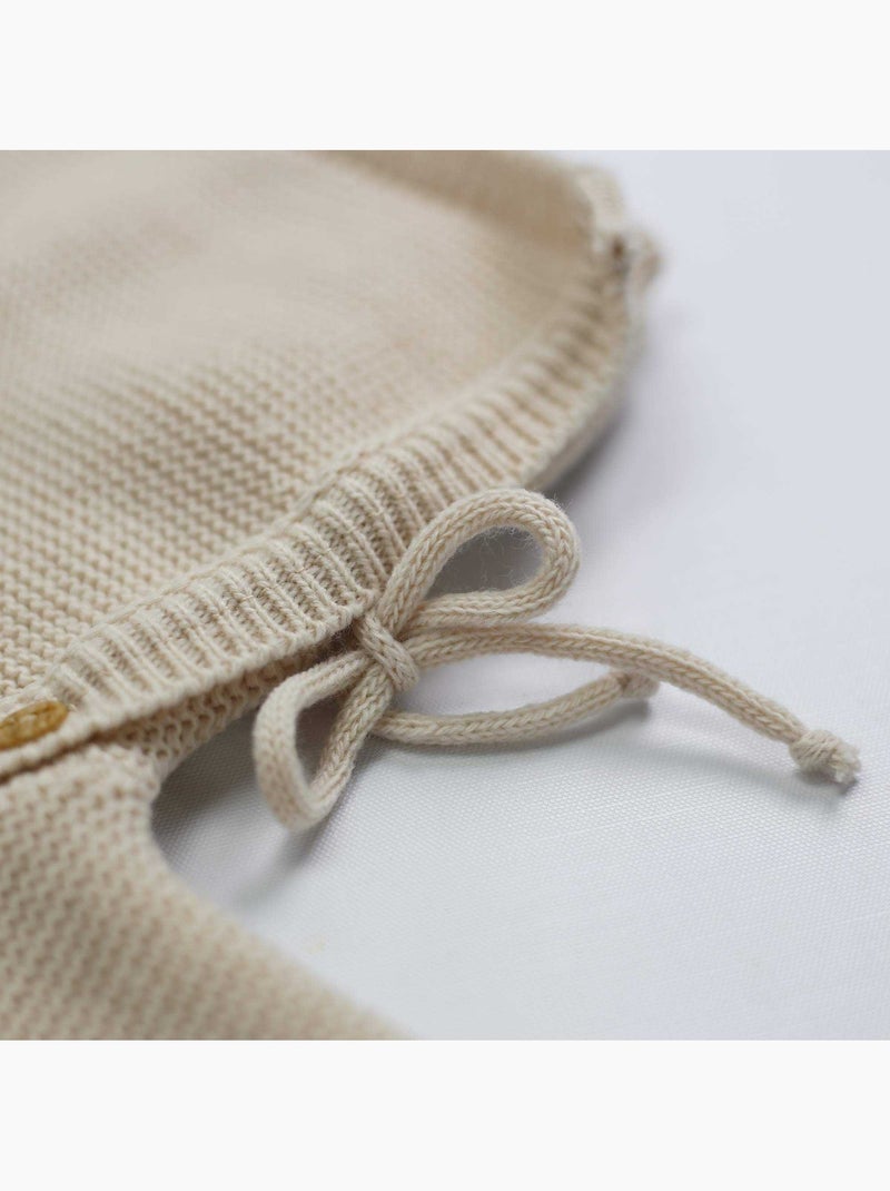 Brassière naissance en maille Beige - Kiabi
