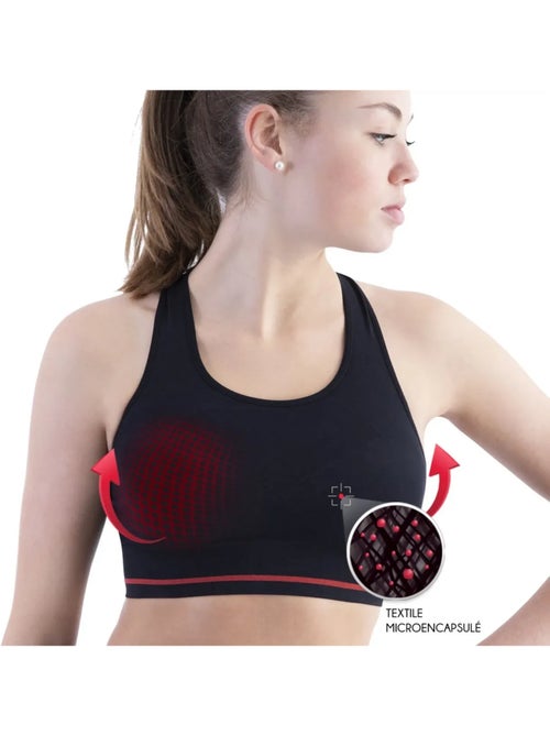 Brassière Running maintien modéré - Kiabi Brassière Running maintien modéré - Kiabi