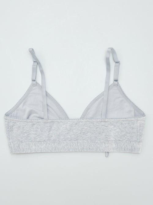 Brassière triangle sans armatures - So Easy - Kiabi