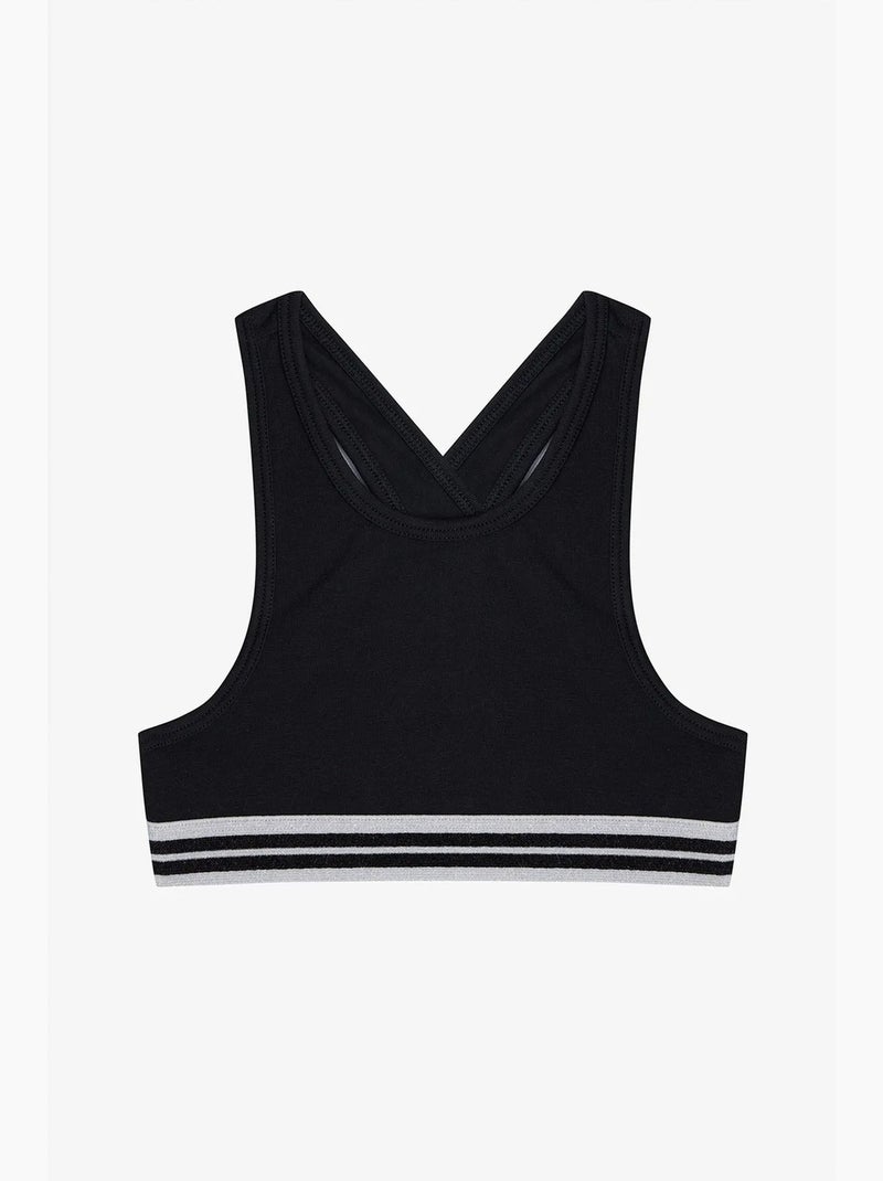 Brassières de sport pailletées, lot de 2 penti Noir - Kiabi