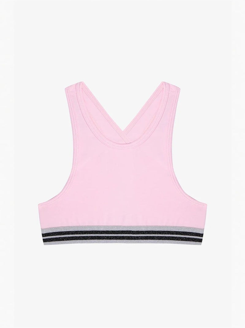 Brassières de sport pailletées, lot de 2 penti Noir - Kiabi