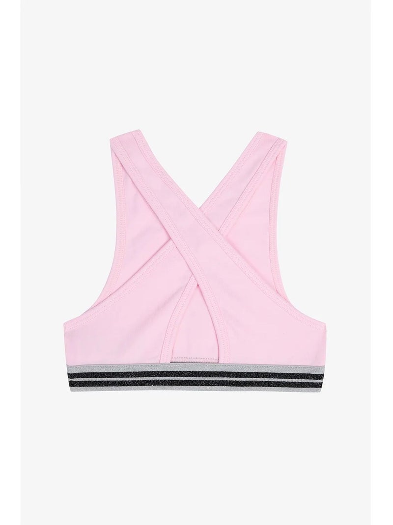 Brassières de sport pailletées, lot de 2 penti Noir - Kiabi