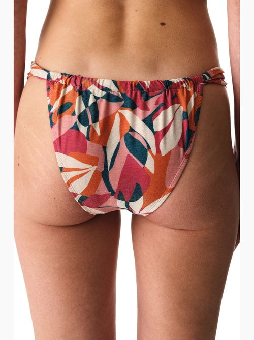 Brayana super glanzende bikinibroek met middelhoge taille penti - Kiabi