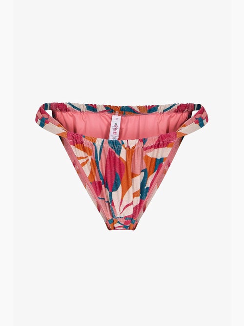 Brayana super glanzende bikinibroek met middelhoge taille penti - Kiabi