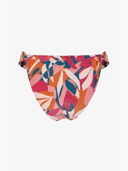 Brayana super glanzende bikinibroek met middelhoge taille penti - Kiabi