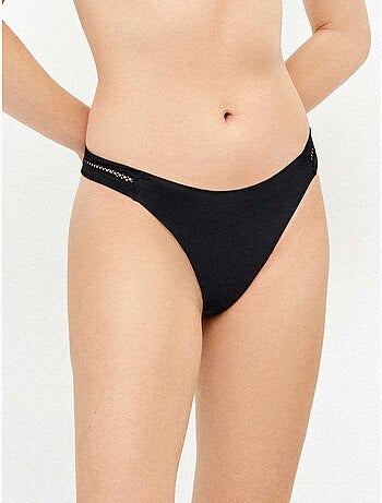 Braziliaanse bikini broekje met uitsnijding