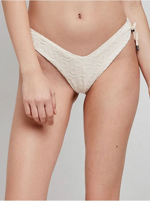 Braziliaanse bikini broekje v-cut - Kiabi