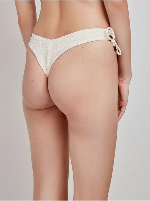Braziliaanse bikini broekje v-cut - Kiabi