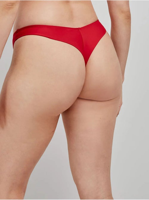 Braziliaanse bikini broekje v-vormig gesneden - Kiabi Braziliaanse bikini broekje v-vormig gesneden - Kiabi