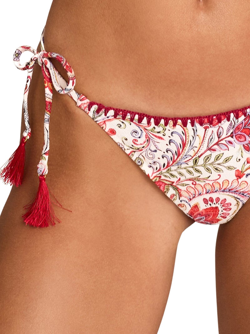 Braziliaanse bikinitopjes mirage Wit - Kiabi