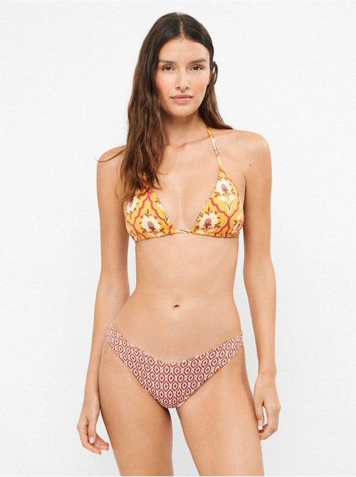 Braziliaanse en omkeerbare bikinibroekje - Kiabi Braziliaanse en omkeerbare bikinibroekje - Kiabi