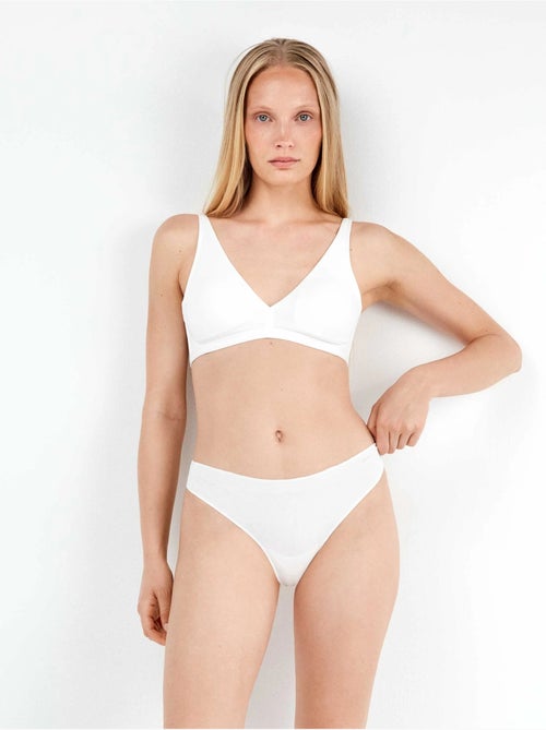 Braziliaanse katoenen slip - Kiabi