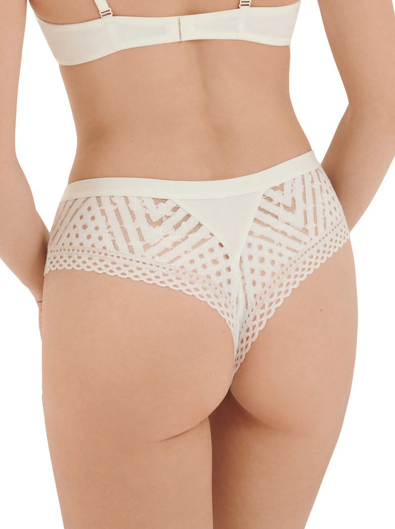Braziliaanse maxine Ecru - Kiabi