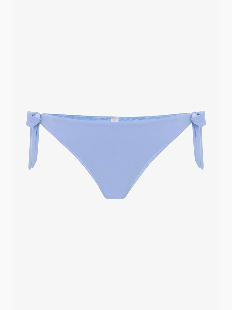 Brazilian bikinibroekje met lage taille penti Hemelsblauw - Kiabi