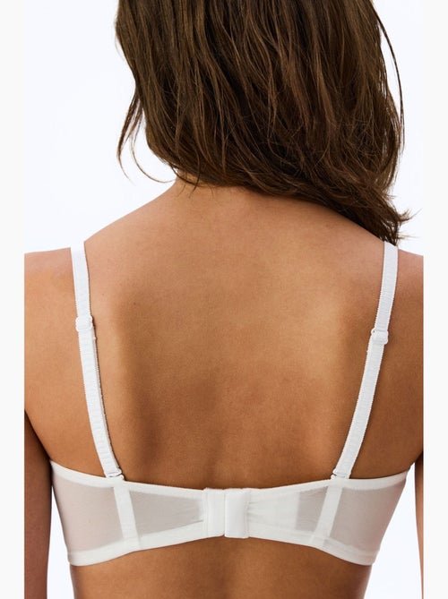 Brazilian slip met strikmotief en geborduurde afwerking penti - Kiabi