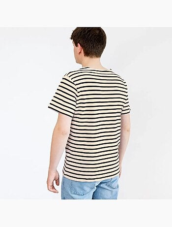 'Breizh Océan' Bretons gestreept shirt voor heren of dames, unisex T-shirt met korte mouwen