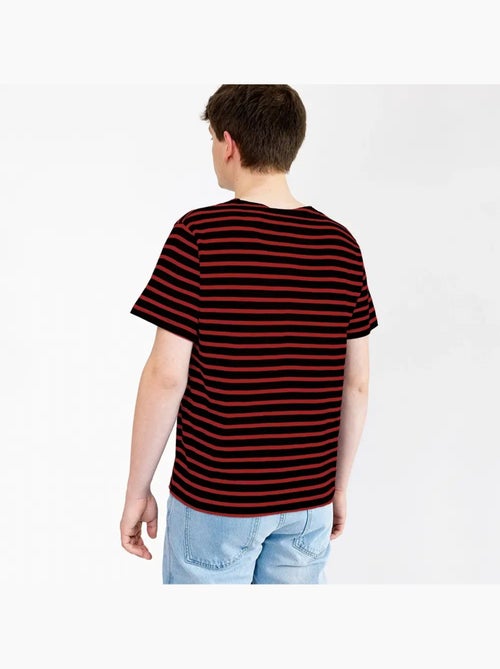 'Breizh Océan' Bretons gestreept shirt voor heren of dames, unisex T-shirt met korte mouwen - Kiabi
