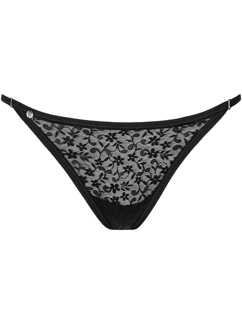 Brésilien bikini échancré smooth Noir - Kiabi
