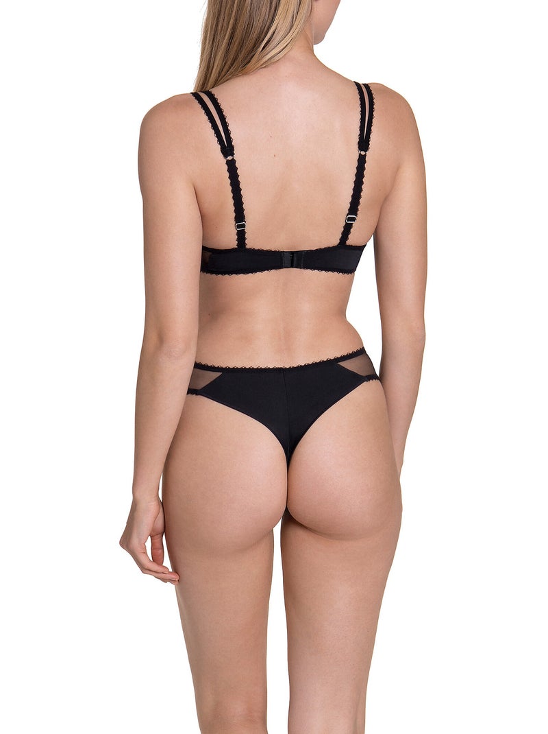 Brésilien échancré peony Noir - Kiabi