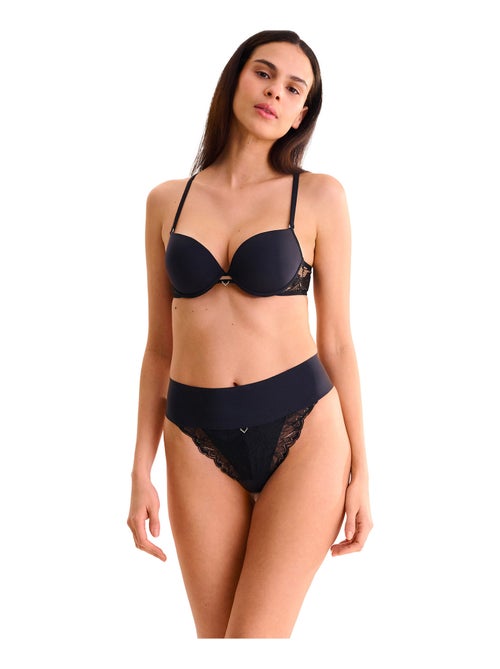 Brésilien échancré taille haute charisma - Kiabi