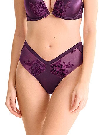 Brésilien échancré velvet luxe