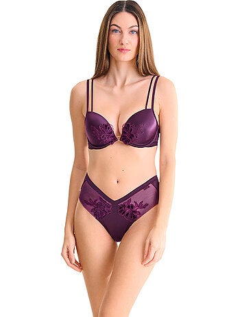 Brésilien échancré velvet luxe