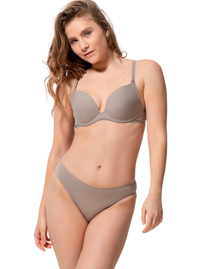 Brésilien miracle one vison Marron - Kiabi