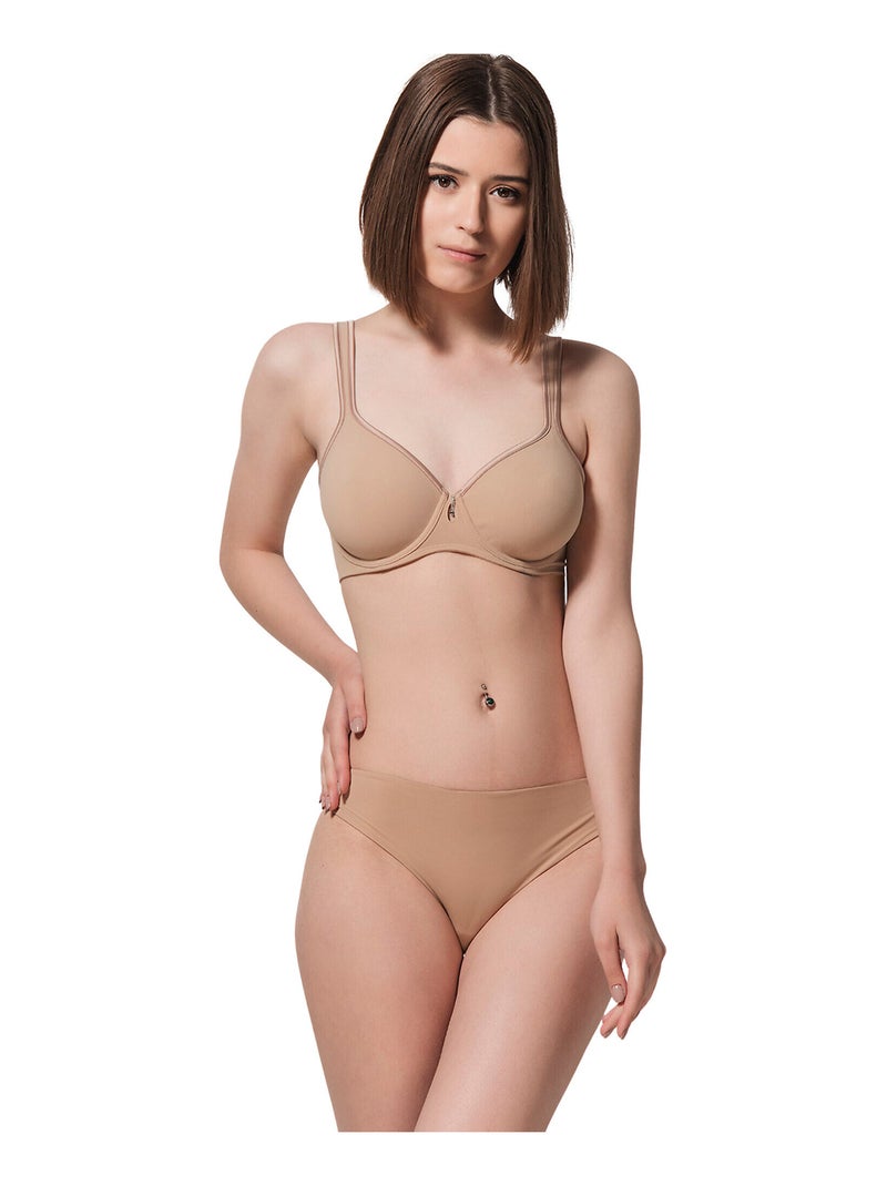 Brésilien secret sense Beige - Kiabi