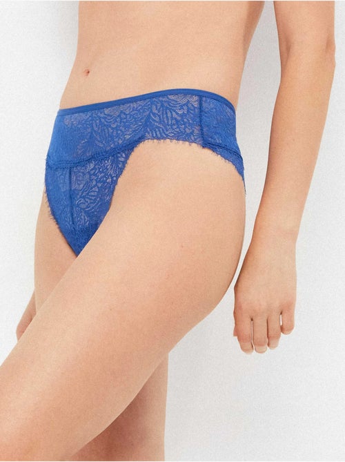 Brésilienne brésilienne dentelle inspiration marine - Kiabi