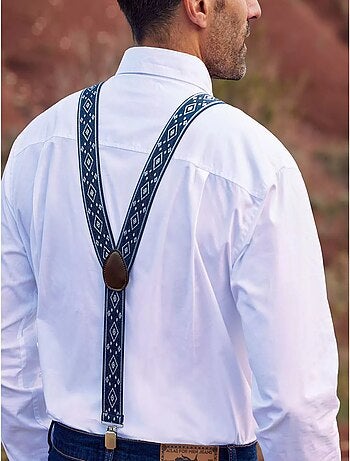 Bretels met jacquardmotief - ATLAS FOR MEN
