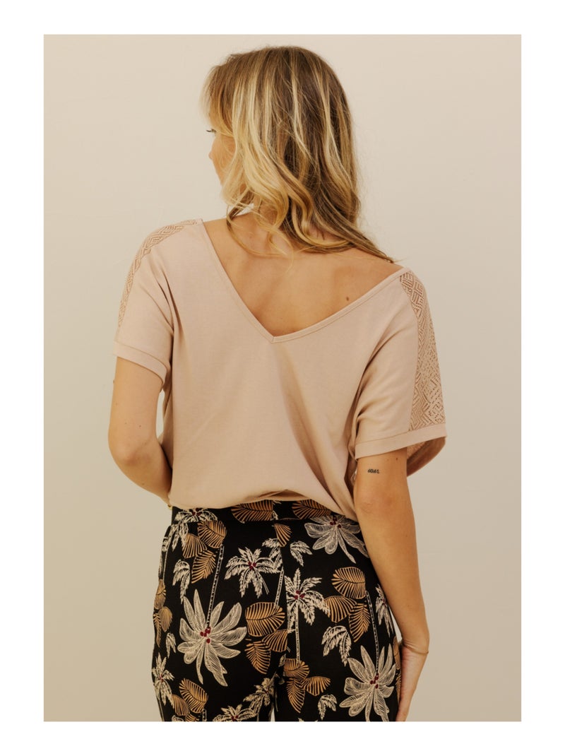 Broek carmine Multicolor - Kiabi