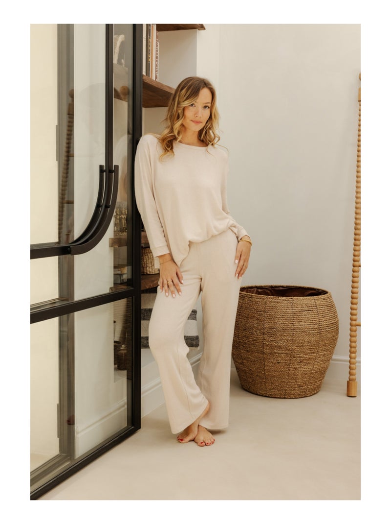 Broek célia Beige - Kiabi