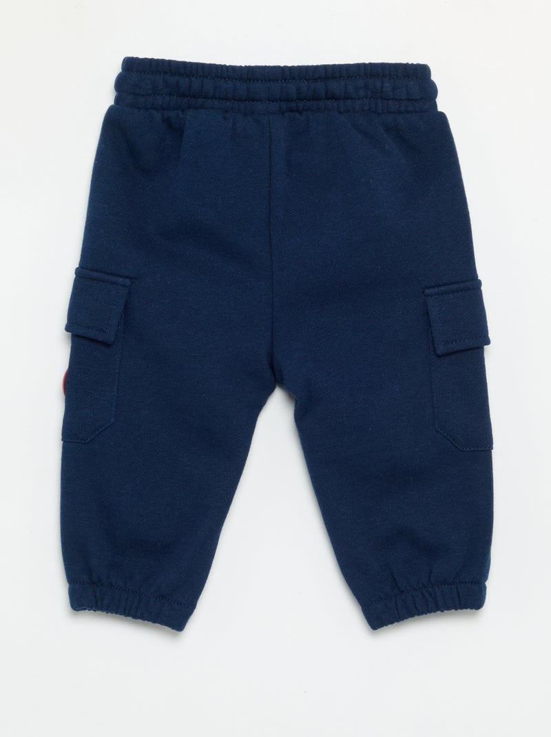 Broek "Disney" met cargozakken Blauw - Kiabi