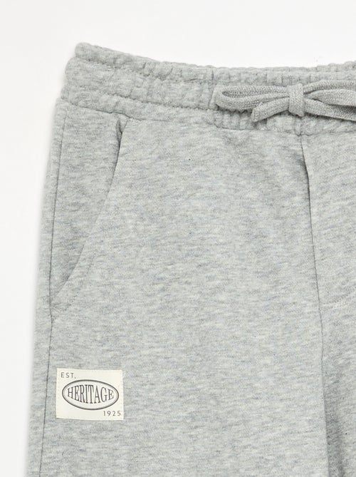 Broek in ballonmodel van ongeruwde molton - Kiabi