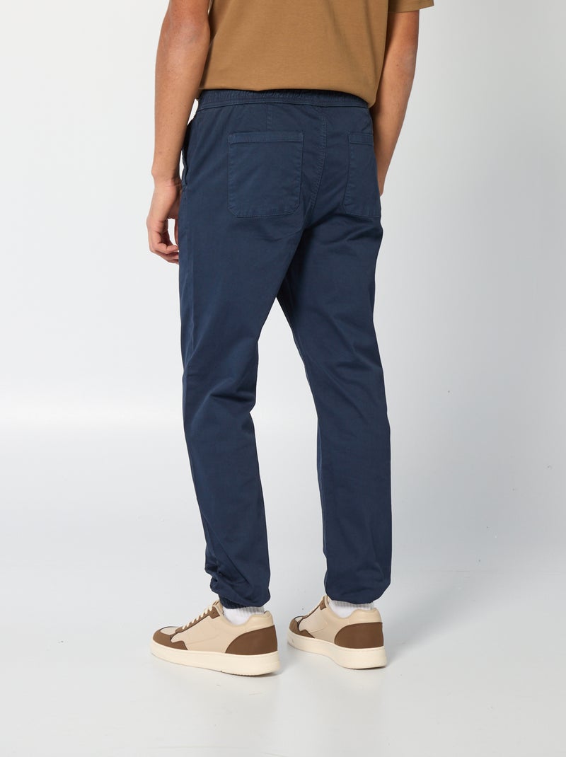 Broek in joggingstijl Zwart - Kiabi