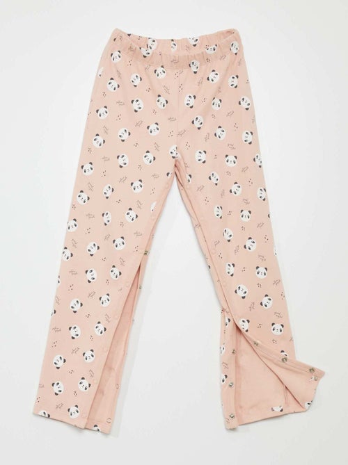 Broek met drukknoopsluiting - So Easy - Kiabi