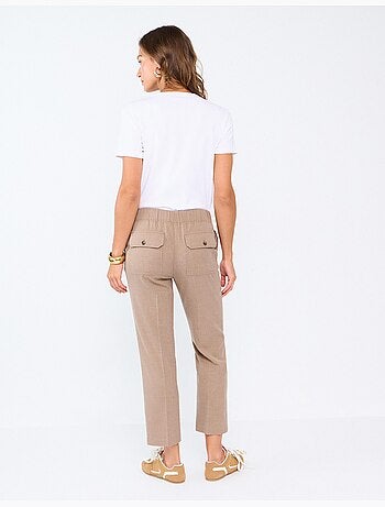 Broek met elastische taille, mo fashion
