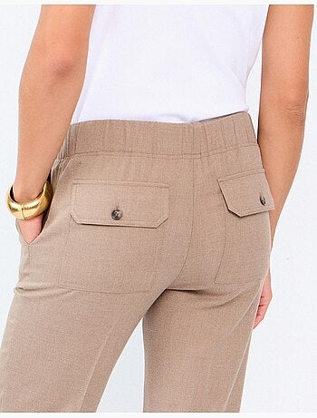 Broek met elastische taille, mo fashion