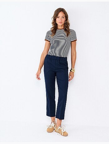 Broek met elastische taille, mo fashion