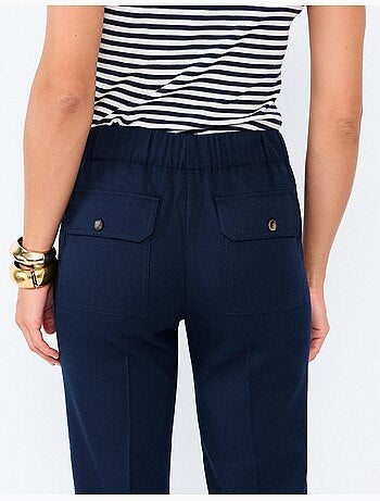 Broek met elastische taille, mo fashion