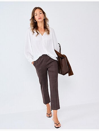 Broek met elastische taille, mo fashion