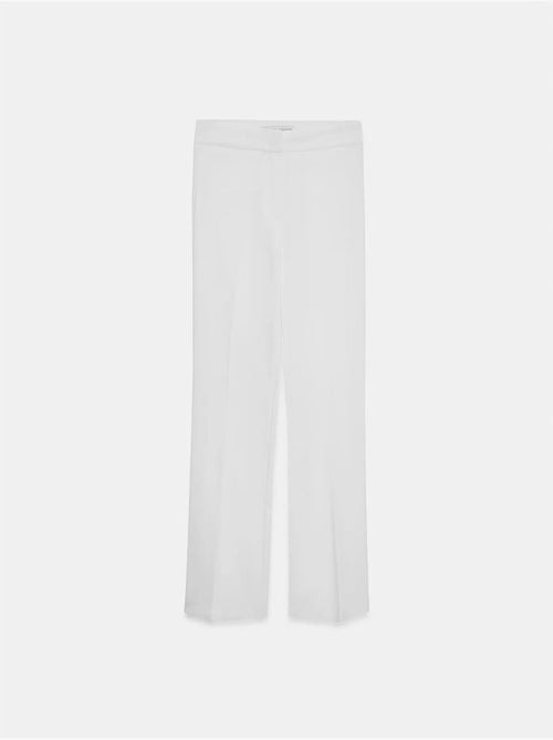 Broek met hoge taille en uitlopende pijp dilvin - Kiabi