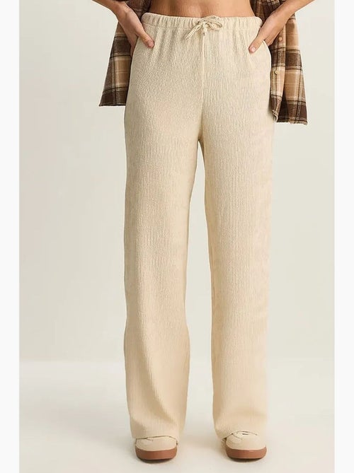 Broek met hoge taille en wijde pijpen lucci - Kiabi Broek met hoge taille en wijde pijpen lucci - Kiabi
