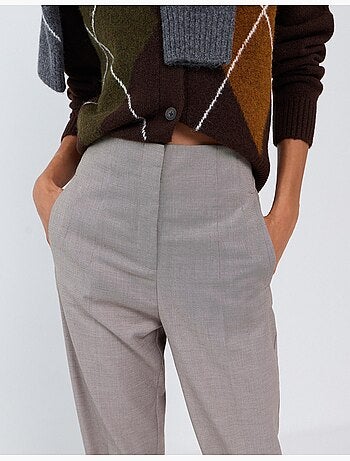 Broek met hoge taille, mo fashion