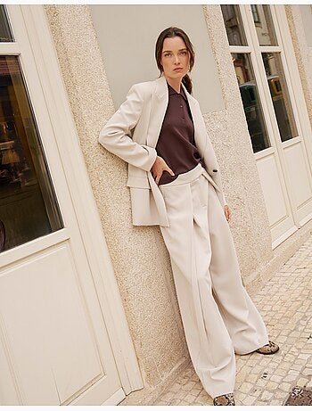 Broek met hoge taille, mo fashion
