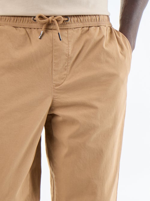 Broek met perzikhuid-effect - Kiabi