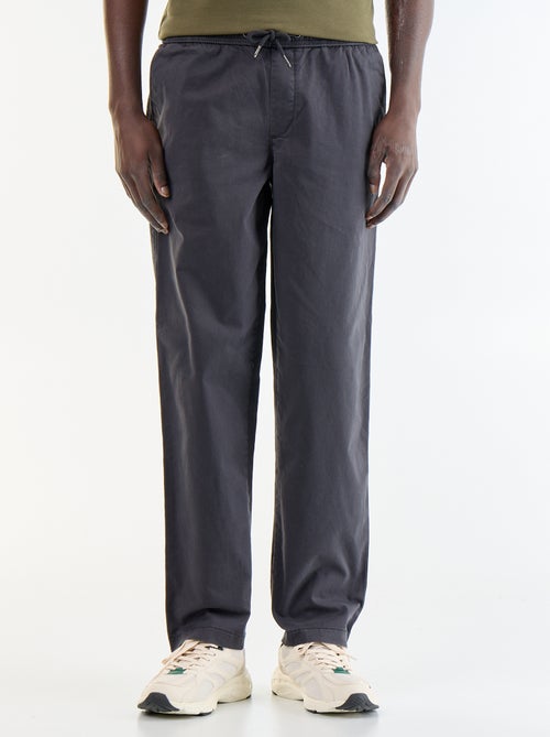 Broek met perzikhuid-effect - Kiabi