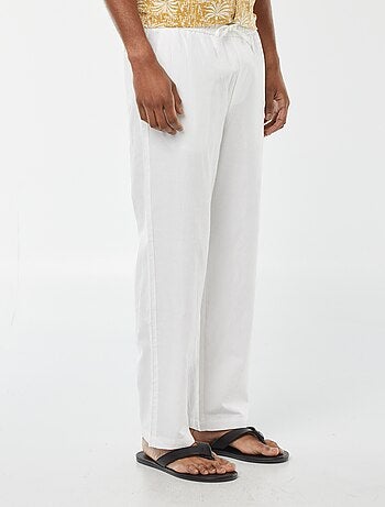 Broek met veel zakken