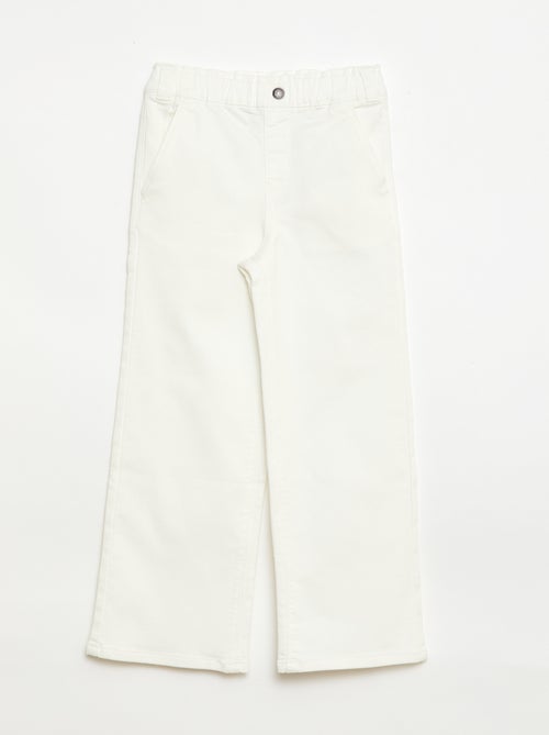 Broek met wijde pijpen - So Easy - Kiabi